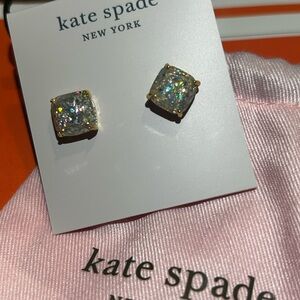 Kate Spade New York Sparkling Square Earrings